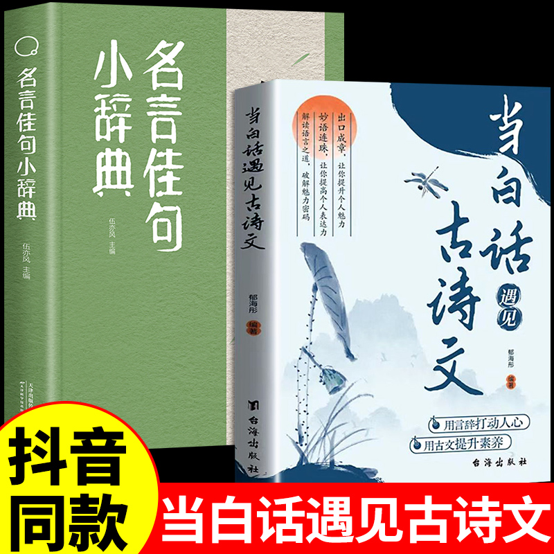 抖音同款】当白话遇见古诗文