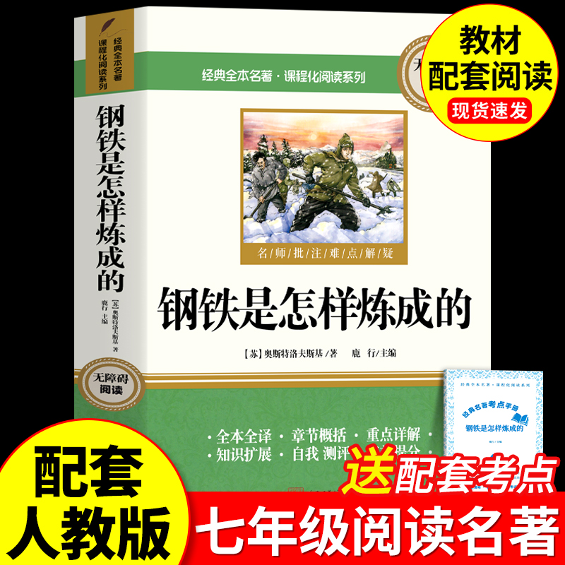 钢铁是怎样炼成的七年级必读书