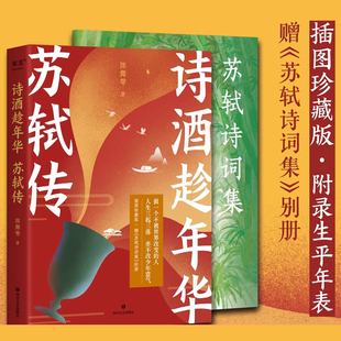 附录年表 诗酒趁年华 古诗词 赠 人物传记 插图珍藏版 别册 陈舞雩妙解苏轼生平 苏轼传