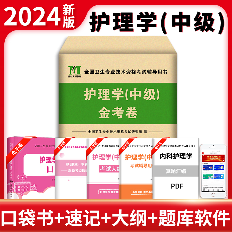 2024年主管护师中级金考卷