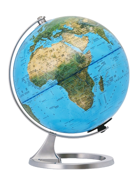 【北斗地球仪】数字地球AR智能夜灯航天蓝色3d立体悬浮摆件创意发光20cm学生用高清正版官方旗舰店 3d立体悬浮摆件