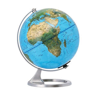 【北斗地球仪】数字地球AR智能夜灯航天蓝色3d立体悬浮摆件创意发光20cm学生用高清正版官方旗舰店 3d立体悬浮摆件