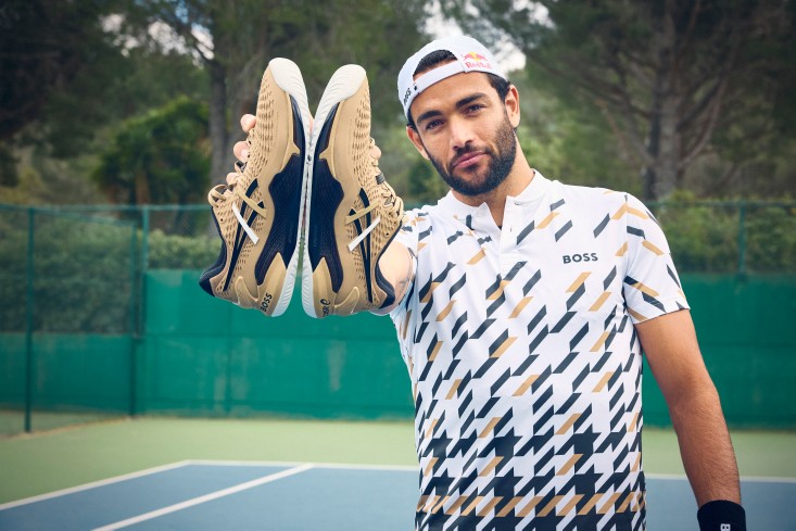 ASICS X BOSS X MATTEO BERRETTINI贝雷蒂尼联名限量R9网球鞋