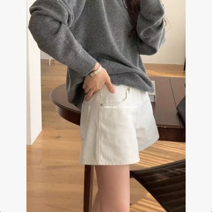 class韩国直邮022601 OUNCE 韩代2026款  中低腰百搭休闲短裤