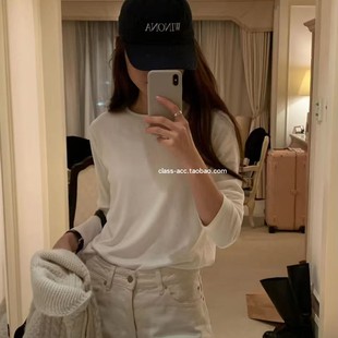 舒服加绒T 人手两三件 class韩国直邮102811 OUNCE韩代2025款