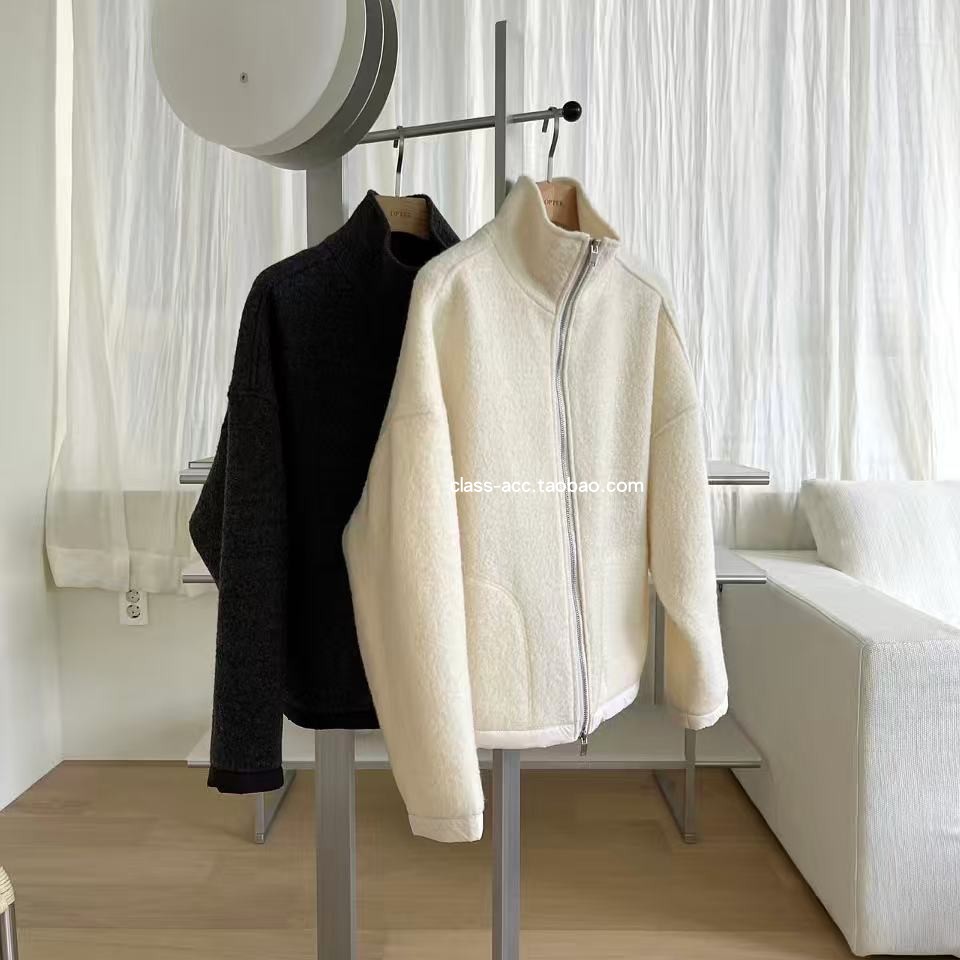 class韩国直邮102310 OPPER 韩代2025款  羊毛1oo外套