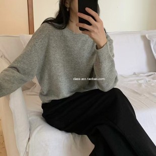 羊绒＋羊毛一片式 韩代2025款 毛衣 TASTE class韩国直邮102104