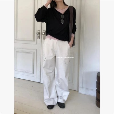 class韩国直邮030924 Tempting 韩代2026款   工装休闲裤
