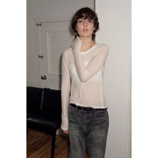 天丝羊毛微透长袖 class韩国直邮2032408 BETTER韩代2026款