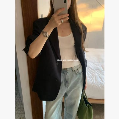 class韩国直邮031222 OUNCE 韩代2026款   西服外套