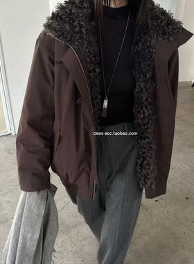 class韩国直邮110312 FORTH 韩代2025款  毛毛外套