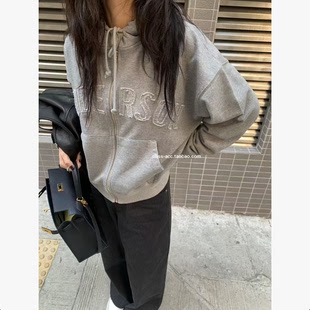 class韩国直邮012202 UNDERSON 韩代2026款 连帽卫衣外套