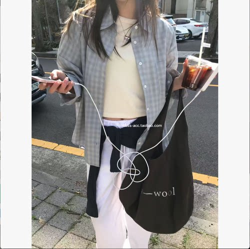 class韩国直邮1042811 FOREST 韩代2026款  格子衬衫