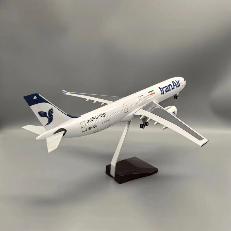 新品伊朗航空 客机 A330-200伊朗航空仿真飞机模型航空摆件