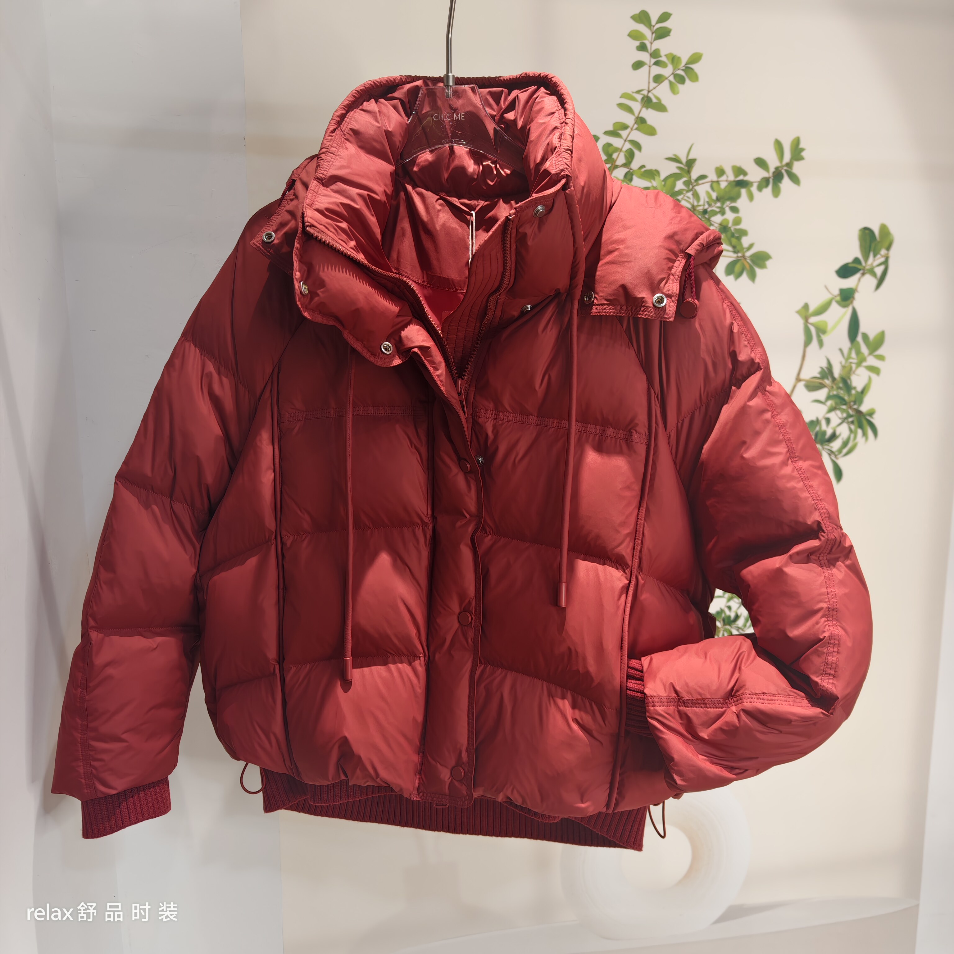 2025冬季新款羽绒服女短款韩版小个子宽松显瘦时尚保暖外套潮