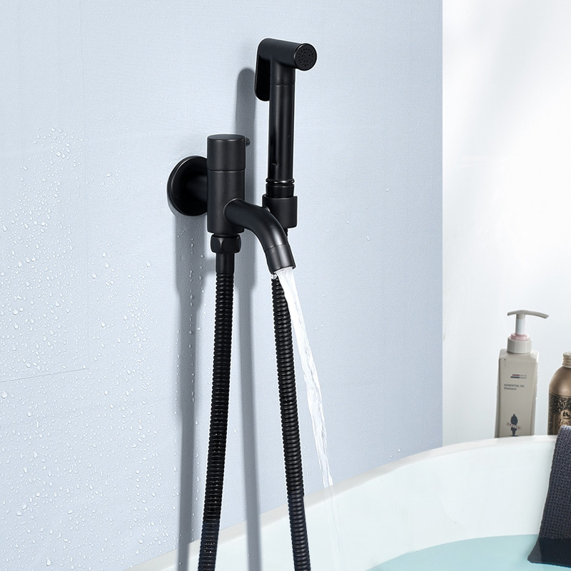 快速去污全铜马桶喷枪冲洗器冷热清洗器套装卫生间妇洗高压水龙头