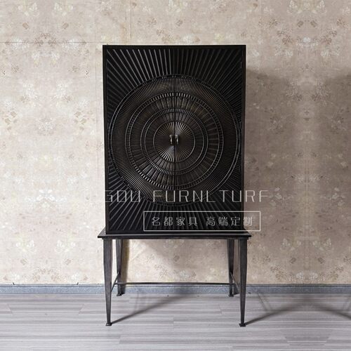 意式轻奢酒柜高柜储物柜