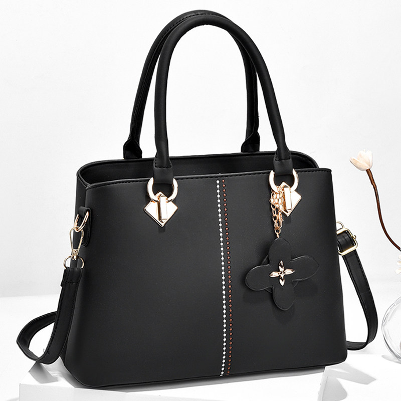 简约包包女2025新款韩版大气手提包秋冬女包中年妈妈包百搭斜挎包