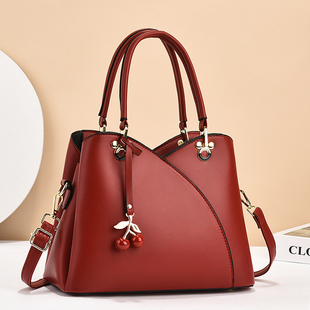 妈妈包结婚包包2025新娘包红色喜婆婆婚礼中年手提包女高级感女包