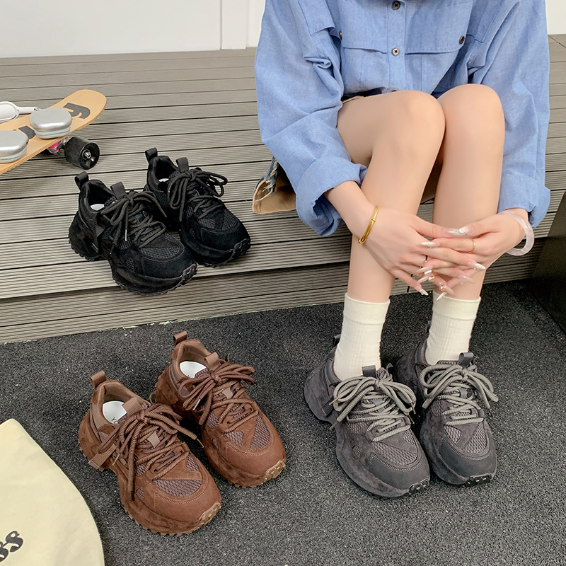{专柜正品}秋冬流行老爹鞋女