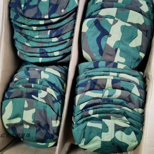 老式87迷彩帽男女学生渔夫帽