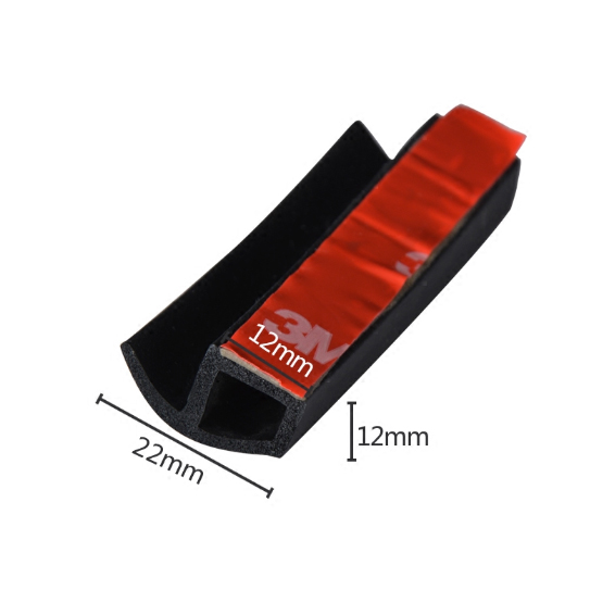 汽车门海绵橡胶条隔音自粘门边条