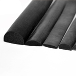 琪森D型实心半圆发泡自粘胶带汽车机械放风尘胶条防撞密封条皮条