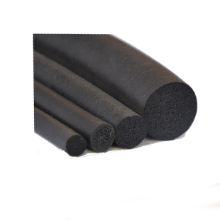O型圆柱防水橡胶条三元乙丙发泡圆型胶条EPDM实心海绵防尘密封条