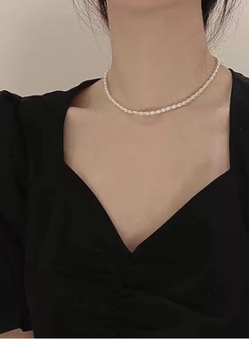 项链珍珠珍珠百搭女高级感项链