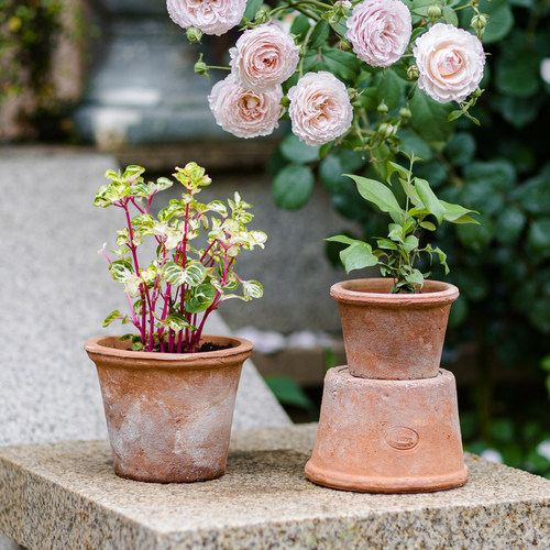 粗陶陶土透气红陶花盆