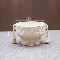 Дно карлика двойного горшка суйхуа была перфорирована внизу