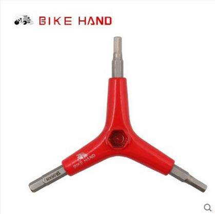 台湾bikehand三叉内六角工具山地车自行车修车组合扳手YC-356Y