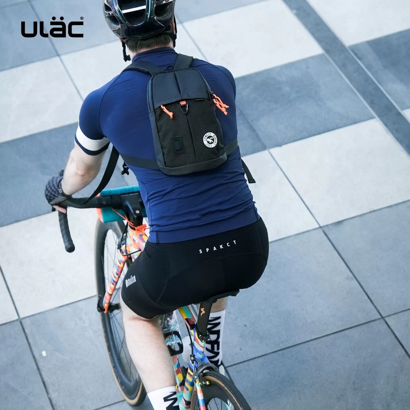 ULAC公路自行车骑行背包男女轻量便携双肩包户外运动慢跑徒步背包
