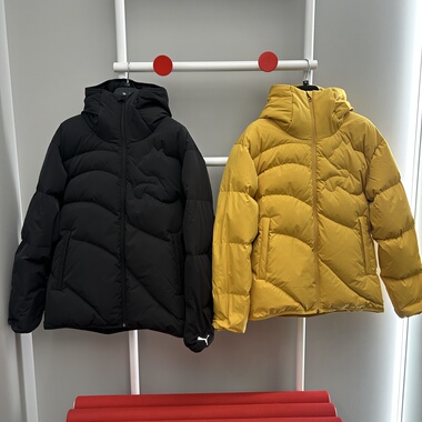 PUMA彪马男子简约运动休闲防风拒水拒寒保暖连帽羽绒服外套635784
