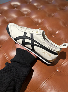 Onitsuka Tiger鬼塚虎MEXICO 66男鞋女鞋烫金春季小白鞋1183B493