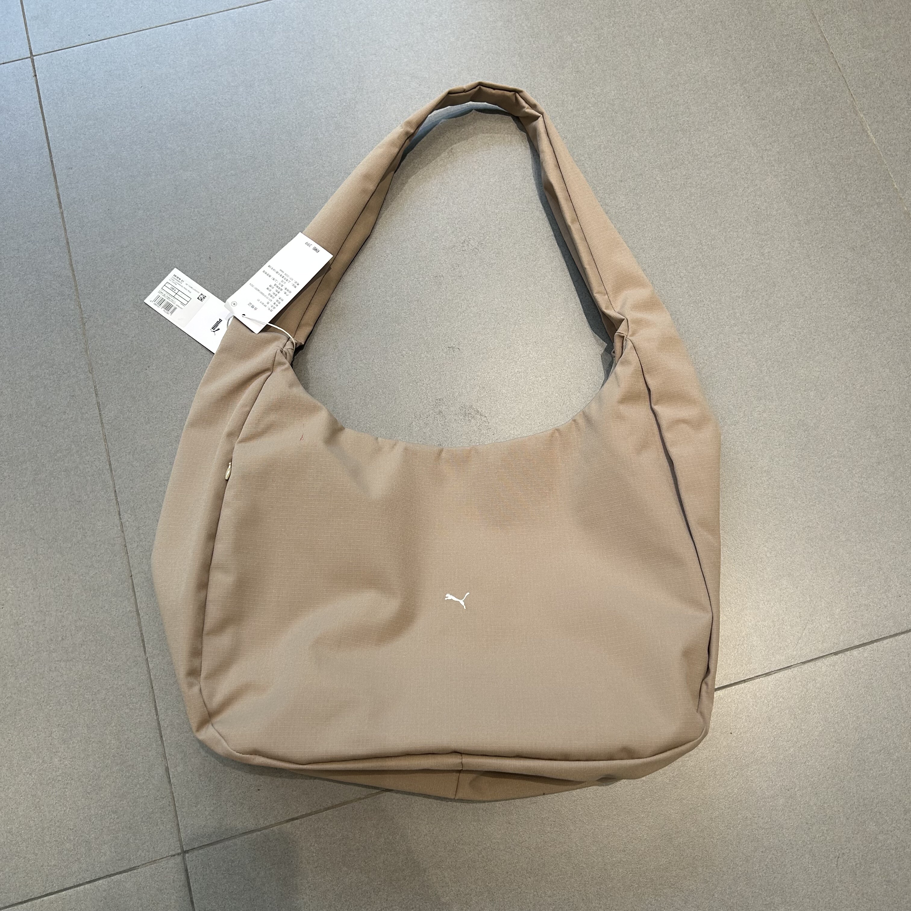PUMA彪马新款男女同款都市实用简约通勤HOBO流浪包化缘包091819