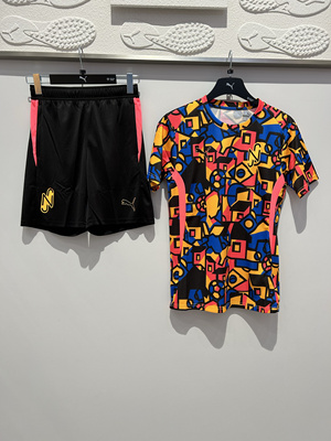 PUMA彪马正品内马尔同款Neymar JR jersey足球服短袖训练服659215