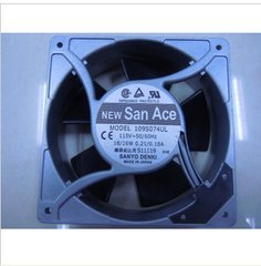 109S005 100V 原装日本三洋SANYO 14W/12W 120*120*38MM 铝框风扇