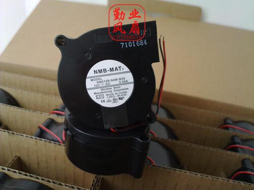 全新原装NMB 5025 5CM涡轮离心风扇 鼓风机 BM5125-04W-B30