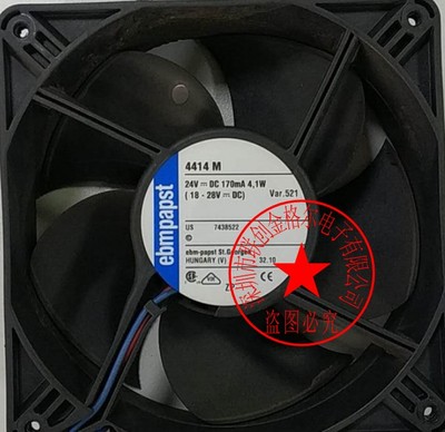 4414M 24V 4.1W 4418M 48V 4414ML 3.2W原装德国ebmpapst轴流风扇