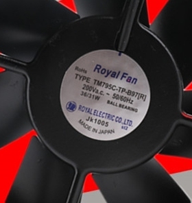 TM795C-TP-B97{R} TM795C-TP-B97 原装日本ROYAL 200V 36/31W风扇