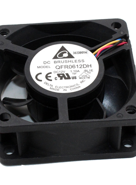 台达 6025 12V 1.10A CPU 散热风扇 支持PWM 温控调速 QFR0612DH