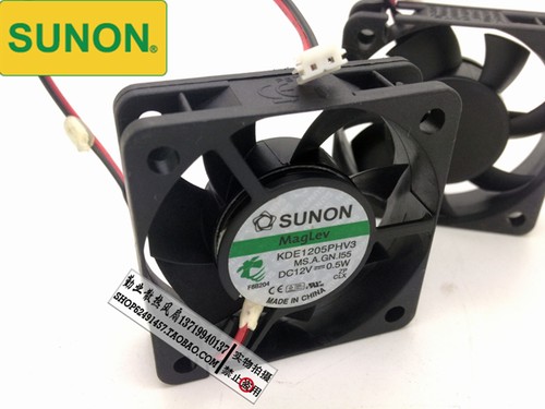 建准SUNON 5015 5厘米5CM风扇 12V0.5W磁悬浮静音风扇KDE1205PHV3