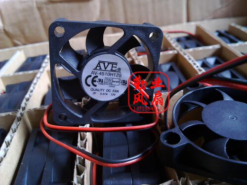 全新原装 4510 4.5cm充电器静音散热风扇12V 0.07A AV-4510H12S