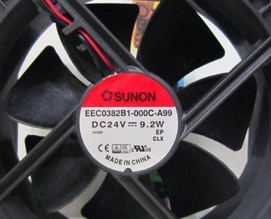 全新原装建准SUNON风机 EEC0382B1-000C-A99 12038 24V 12cm风扇