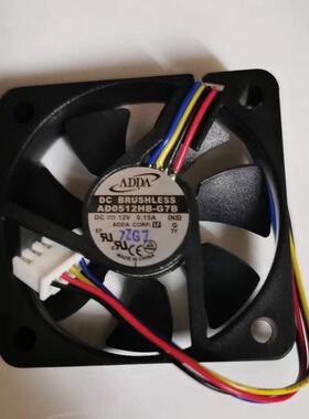 ADDA 5CM/厘米 5010 12V 0.15A AD0512HB-G7B 4线PWM调速散热风扇