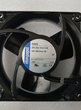 原装PAPST TYP 4580N 4550N 4850N 4850X 4855N 230V耐高温风扇