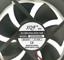 XQF9225HBL 变频器风机9225 24V 0.16A滚珠轴承 仪器仪表散热风扇