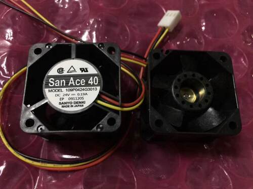 109P0424G3013 24V 0.22A 0.19A 三洋SANYO 4028 高速变频器风扇