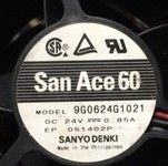 Sanyo/三洋 9G0624G1021 DC24V 0.85A 2线变频器风扇 6CM/厘米